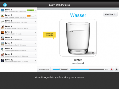 Screenshot 5 - WordPower Lite for iPad - German   